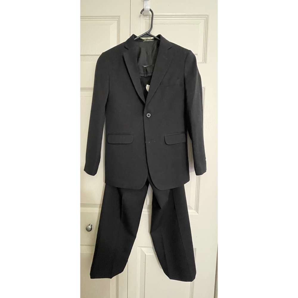Dockers Boy’s Black Suit with Belt